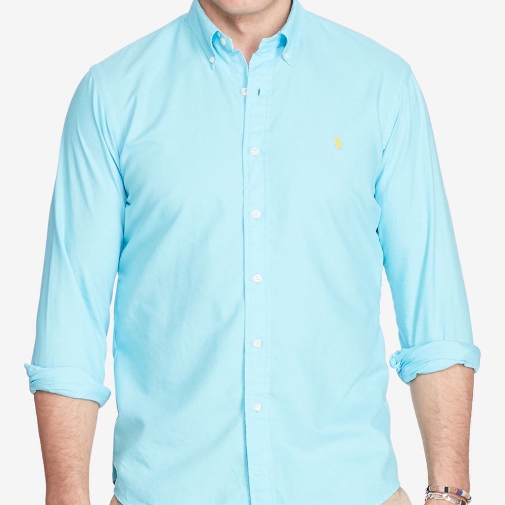 NWOT Polo Ralph Lauren Garment-Dyed Cotton Shirt